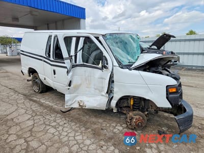 Czwarte zdjęcie samochodu z boku: 2010 FORD E350 DELIVERY VAN VIN:1FTSE3EL6ADA23503 - miniatura