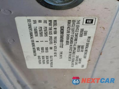 Zdjęcie 13 z 13 samochodu: 1997 CHEVROLET ASTRO VIN:1GNDM19W9VB117727 - miniatura