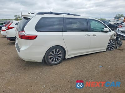 Trzecie zdjęcie samochodu z tyłu: 2020 TOYOTA SIENNA LIMITED 7-PASSENGER VIN:5TDYZ3DC1LS058098 - miniatura