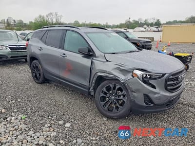 Czwarte zdjęcie samochodu z boku: 2020 GMC TERRAIN SLT VIN:3GKALVEVXLL219203 - miniatura