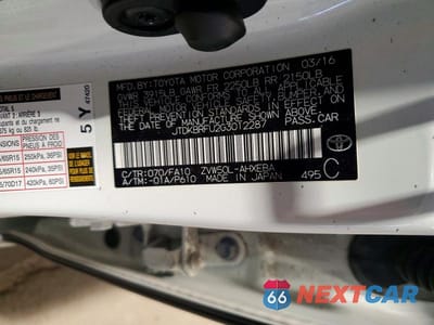 Zdjęcie 12 z 12 samochodu: 2016 TOYOTA PRIUS TWO VIN:JTDKBRFU2G3012287 - miniatura