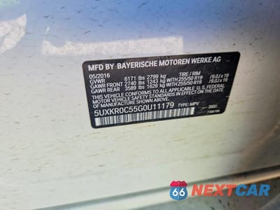 Zdjęcie 13 z 13 samochodu: 2016 BMW X5 XDRIVE35I VIN:5UXKR0C55G0U11179 - miniatura