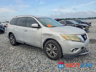 Czwarte zdjęcie samochodu z boku: 2015 NISSAN PATHFINDER SV VIN:5N1AR2MM6FC651087 - miniatura