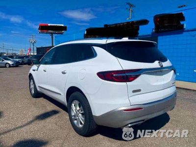 Trzecie zdjęcie samochodu z tyłu: 2021 BUICK ENCLAVE ESSENCE VIN:5GAERBKW4MJ263991 - miniatura