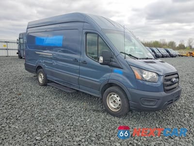 Czwarte zdjęcie samochodu z boku: 2020 FORD TRANSIT 250 DELIVERY VAN VIN:1FTBR3X89LKB32632 - miniatura