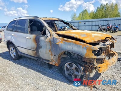 Czwarte zdjęcie samochodu z boku: 2003 BMW X5 3.0I VIN:5UXFA53543LV77580 - miniatura