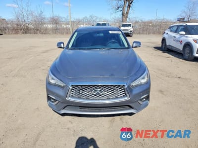 Piąte zdjęcie samochodu w środku: 2022 INFINITI Q50 LUXE VIN:JN1EV7BR7NM341345 - miniatura