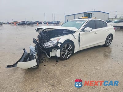 2021 INFINITI Q50 SIGNATURE EDITION JN1EV7CP6MM706352 - główne zdjęcie licytacji z USA - miniatura