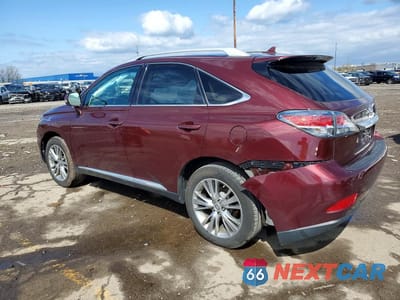 Drugie zdjęcie samochodu z przodu: 2013 LEXUS RX 350 BASE VIN:2T2BK1BA6DC212391 - miniatura
