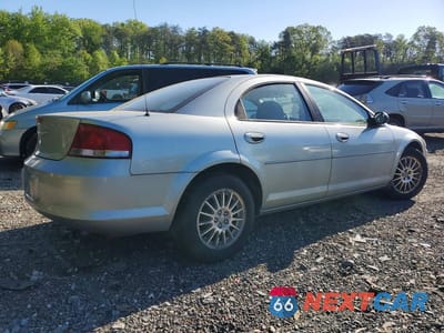 Trzecie zdjęcie samochodu z tyłu: 2005 CHRYSLER SEBRING TOURING VIN:1C3EL56R75N594973 - miniatura