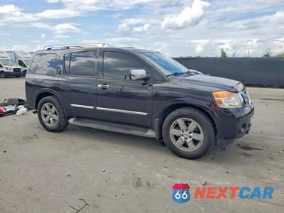Czwarte zdjęcie samochodu z boku: 2011 NISSAN ARMADA PLATINUM VIN:5N1BA0NF4BN601187 - miniatura