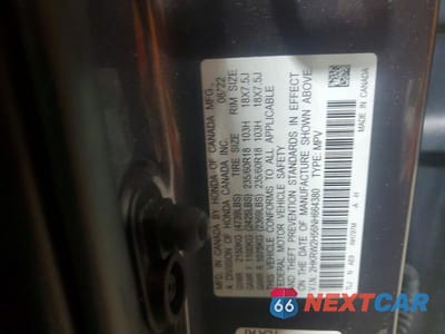 Zdjęcie 13 z 13 samochodu: 2022 HONDA CR-V EX VIN:2HKRW2H56NH664380 - miniatura
