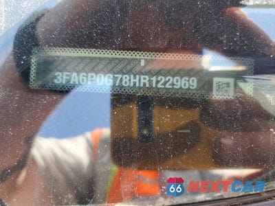 Zdjęcie 12 z 12 samochodu: 2017 FORD FUSION S VIN:3FA6P0G78HR122969 - miniatura