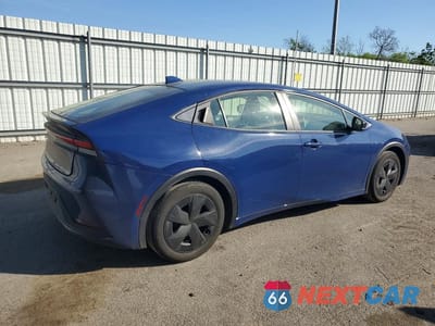 Trzecie zdjęcie samochodu z tyłu: 2023 TOYOTA PRIUS LE VIN:JTDACAAU0P3008286 - miniatura