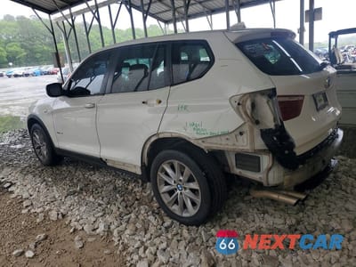 Drugie zdjęcie samochodu z przodu: 2013 BMW X3 XDRIVE28I VIN:5UXWX9C50D0D05152 - miniatura