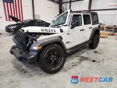 2020 JEEP WRANGLER UNLIMITED SPORT 1C4HJXDG1LW241762 - główne zdjęcie licytacji z USA - miniatura