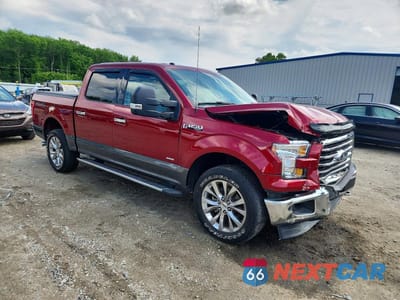Czwarte zdjęcie samochodu z boku: 2017 FORD F150 SUPERCREW VIN:1FTEW1EG0HFC31523 - miniatura