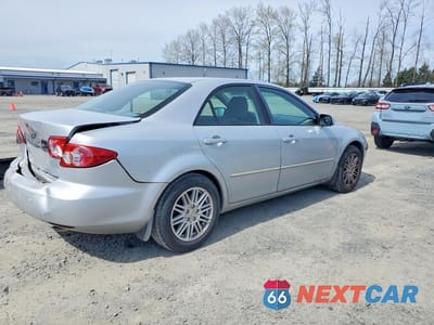 Trzecie zdjęcie samochodu z tyłu: 2003 MAZDA 6 I VIN:1YVFP80C235M02621 - miniatura