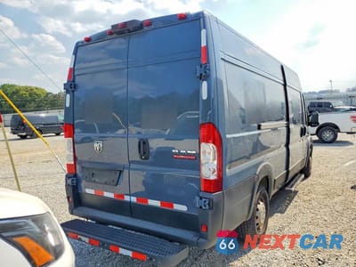 Trzecie zdjęcie samochodu z tyłu: 2020 RAM PROMASTER - DELIVERY VAN VIN:3C6URVJG8LE145256 - miniatura