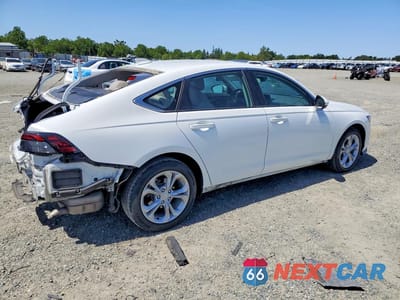 Trzecie zdjęcie samochodu z tyłu: 2024 HONDA ACCORD LX VIN:1HGCY1F24RA038893 - miniatura