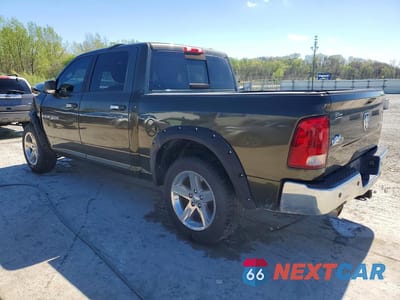 Drugie zdjęcie samochodu z przodu: 2012 DODGE RAM 1500 SLT VIN:1C6RD7LT4CS119597 - miniatura