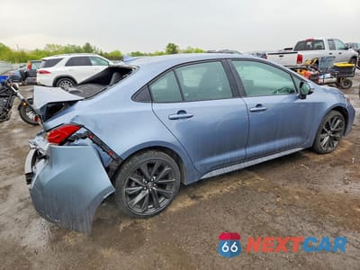 Trzecie zdjęcie samochodu z tyłu: 2024 TOYOTA COROLLA SE VIN:5YFS4MCE3RP205830 - miniatura