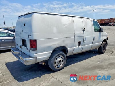 Trzecie zdjęcie samochodu z tyłu: 2003 FORD E350 DELIVERY VAN VIN:1FTSE34LX3HB98513 - miniatura