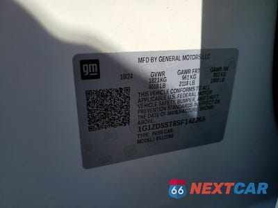 Zdjęcie 12 z 12 samochodu: 2025 CHEVROLET MALIBU LT VIN:1G1ZD5ST8SF142265 - miniatura