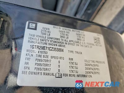 Zdjęcie 13 z 13 samochodu: 2012 GMC SIERRA K1500 SLE VIN:1GTR2VE71CZ353884 - miniatura