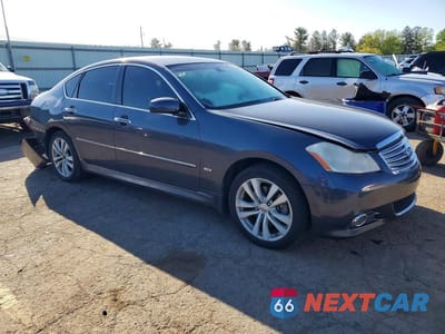 Czwarte zdjęcie samochodu z boku: 2008 INFI M35NX VIN:JNKAY01F58M650770 - miniatura