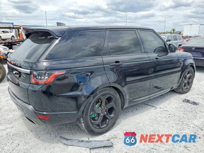 Trzecie zdjęcie samochodu z tyłu: 2020 LAND ROVER RANGE ROVER SPORT HSE VIN:SALWR2SU6LA705243 - miniatura