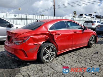 Trzecie zdjęcie samochodu z tyłu: 2018 MERCEDES-BENZ CLA 250 VIN:WDDSJ4EB5JN523063 - miniatura