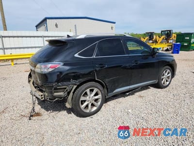 Trzecie zdjęcie samochodu z tyłu: 2012 LEXUS RX 350 BASE VIN:2T2ZK1BAXCC084329 - miniatura
