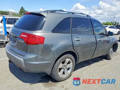 Trzecie zdjęcie samochodu z tyłu: 2007 ACURA MDX SPORT VIN:2HNYD28577H524555 - miniatura