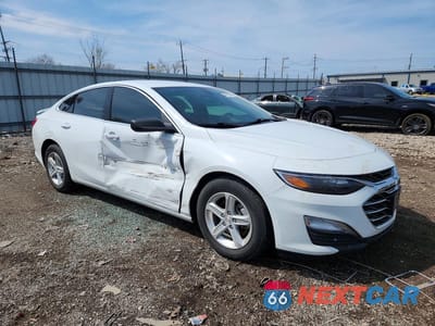 Czwarte zdjęcie samochodu z boku: 2022 CHEVROLET MALIBU LS VIN:1G1ZB5ST4NF187956 - miniatura
