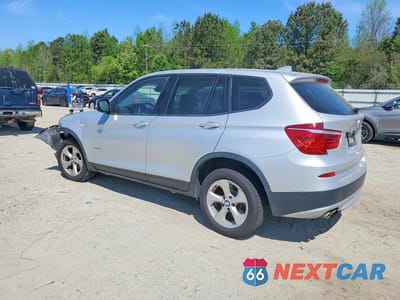 Drugie zdjęcie samochodu z przodu: 2012 BMW X3 XDRIVE28I VIN:5UXWX5C57CL718821 - miniatura