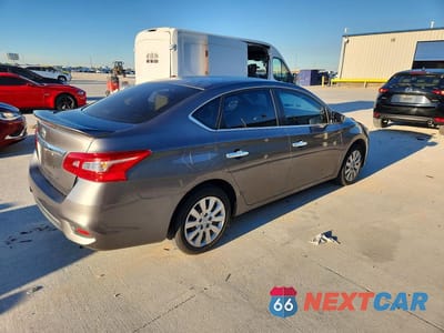 Trzecie zdjęcie samochodu z tyłu: 2017 NISSAN SENTRA S VIN:3N1AB7AP5HY368262 - miniatura