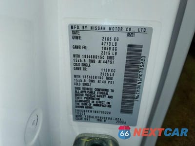 Zdjęcie 13 z 13 samochodu: 2021 NISSAN NV200 DELIVERY VAN VIN:3N6CM0KN1MK705220 - miniatura