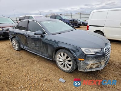 Czwarte zdjęcie samochodu z boku: 2018 AUDI A4 KOMFORT VIN:WAUANAF41JA142839 - miniatura