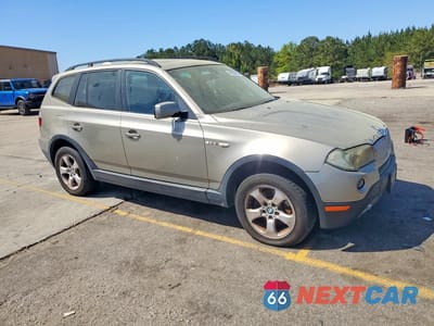 Czwarte zdjęcie samochodu z boku: 2007 BMW X3 3.0SI VIN:WBXPC93467WF24842 - miniatura