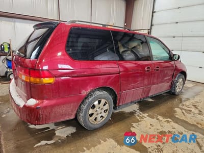 Trzecie zdjęcie samochodu z tyłu: 2002 HONDA ODYSSEY EXL VIN:2HKRL18062H013897 - miniatura