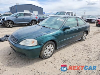 1999 HONDA CIVIC EX 1HGEJ8142XL063288 - główne zdjęcie licytacji z USA - miniatura