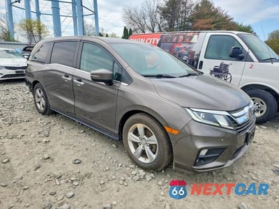 Czwarte zdjęcie samochodu z boku: 2020 HONDA ODYSSEY EXL VIN:5FNRL6H72LB016936 - miniatura