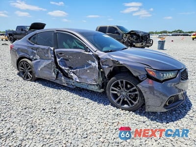 Czwarte zdjęcie samochodu z boku: 2020 ACURA TLX TECHNOLOGY VIN:19UUB2F65LA004547 - miniatura
