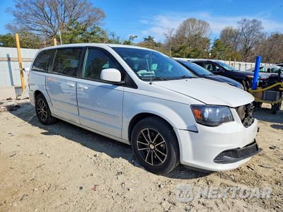 Czwarte zdjęcie samochodu z boku: 2016 DODGE GRAND CARAVAN SE VIN:2C4RDGBG9GR137470 - miniatura
