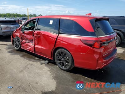 Drugie zdjęcie samochodu z przodu: 2025 HONDA ODYSSEY SPORT-L VIN:5FNRL6H74SB055932 - miniatura