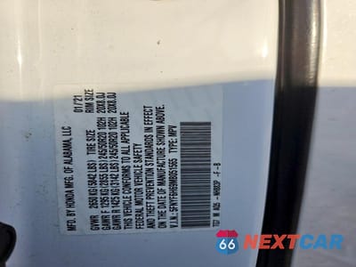 Zdjęcie 13 z 13 samochodu: 2021 HONDA PILOT TOURING VIN:5FNYF6H69MB051565 - miniatura
