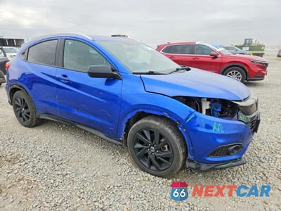 Czwarte zdjęcie samochodu z boku: 2021 HONDA HR-V SPORT VIN:3CZRU6H1XMM750983 - miniatura