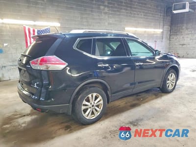 Trzecie zdjęcie samochodu z tyłu: 2015 NISSAN ROGUE SV VIN:5N1AT2MV9FC885542 - miniatura