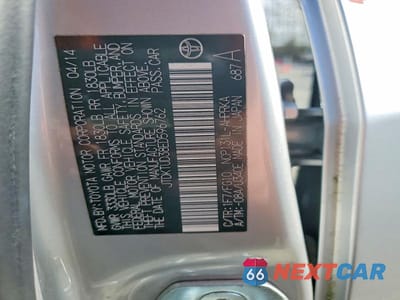 Zdjęcie 13 z 13 samochodu: 2014 TOYOTA YARIS 5-DOOR L VIN:JTDKTUD38ED596762 - miniatura